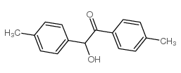 Ethanone,2-hydroxy-1,2-bis(4-methylphenyl)- structure