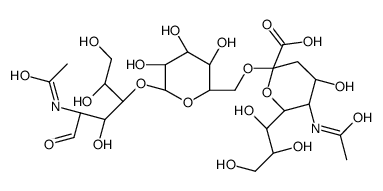 sialyl-alpha2-6-mannosyl-beta1-4-N-acetylglucosamine Structure