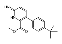 6-氨基-3-(4-叔丁基苯基)吡啶甲酸甲酯结构式
