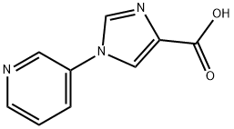 1-Pyridin-3-yl-1H-imidazole-4-carboxylic acid Structure