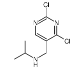 (2,4-Dichloro-pyrimidin-5-ylmethyl)-isopropyl-amine Structure