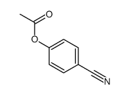 4-乙酰氧基苯氰结构式
