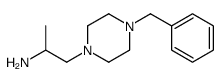 1-(4-benzylpiperazin-1-yl)propan-2-amine Structure