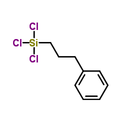 Trichloro(3-phenylpropyl)silane Structure