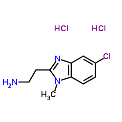2-(5-Chloro-1-methyl-1H-benzimidazol-2-yl)ethanamine dihydrochloride Structure