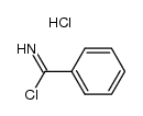 α-chlorophenylformamidine hydrochloride结构式