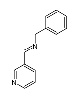 benzyl-pyridin-3-ylmethylene-amine结构式