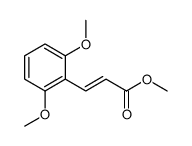 methyl 3-(2,6-dimethoxyphenyl)prop-2-enoate Structure