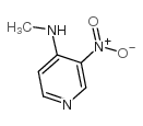 4-甲氨基-3-硝基吡啶结构式