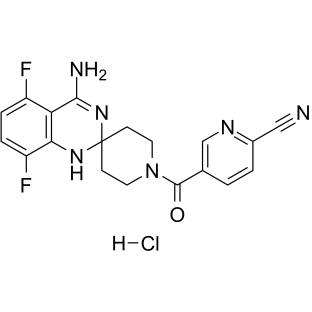 AR-C102222 hydrochloride结构式