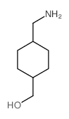 trans-4-(氨基甲基)环己基)甲醇结构式