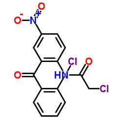 2-(2-氯乙酰氨基)-5-硝基-2'-氯二苯甲酮图片