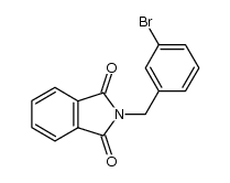 2-(3-bromobenzyl)isoindoline-1,3-dione Structure