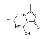 5-methyl-3-oxo-N-propan-2-yl-1H-pyrazole-2-carboxamide结构式