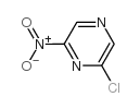 2-氯-6-硝基吡嗪结构式