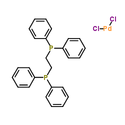 [1,2-Bis(diphenylphosphino)ethane]dichloropalladium(II) Structure