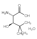 (2S,3R)-2-氨基-3-羟基-4,4-二甲基戊酸结构式