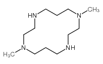 1,8-二甲基-1,4,8,11-四氮杂环十四烷结构式