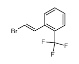 1-(2-Trifluormethyl-phenyl)-2-brom-aethylen结构式