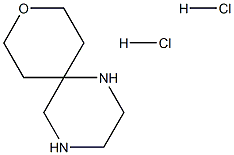 9-氧-1,4-二氮螺环[5.5]十一烷二盐酸盐结构式