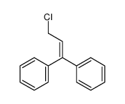 (3-chloroprop-1-ene-1,1-diyl)dibenzene Structure