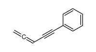 Benzene, 3,4-pentadien-1-ynyl- (9CI)结构式