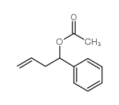 1-苯基-3-丁烯-1-醇乙酸酯结构式