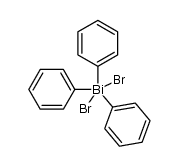 triphenyl bismuth dibromide Structure