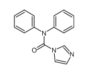 N,N-二苯基-1H-咪唑甲酰胺结构式