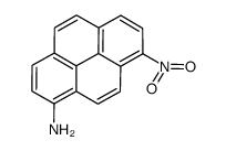 1-amino-8-nitropyrene Structure
