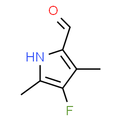 1H-Pyrrole-2-carboxaldehyde, 4-fluoro-3,5-dimethyl- (9CI) picture