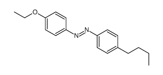 (4-butylphenyl)-(4-ethoxyphenyl)diazene结构式