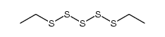 diethyl pentasulfide Structure