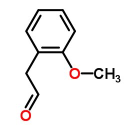 (2-Methoxyphenyl)acetaldehyde Structure