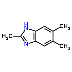 2,5,6-三甲基苯并咪唑结构式