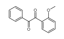 1-(2-methoxyphenyl)-2-phenylethane-1,2-dione结构式