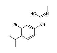 1-(3-bromo-4-propan-2-ylphenyl)-3-methylurea结构式