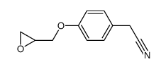 4-(2-Oxiranylmethoxy)benzeneacetonitrile结构式