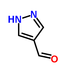1H-吡唑-4-甲醛结构式