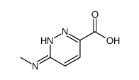 6-(甲氨基)哒嗪-3-甲酸结构式