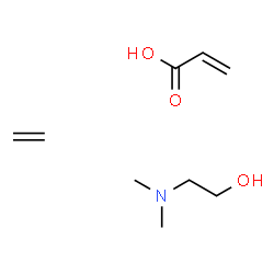 Acrylic acid, ethylene polymer, N,N-dimethylethanolamine salt结构式