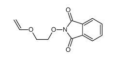 2-[2-(乙烯氧基)乙氧基]异吲哚啉-1,3-二酮结构式