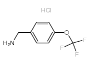 4-三氟甲氧基苯甲酰胺盐酸盐结构式