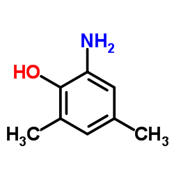6-氨基-2,4-二甲基苯酚结构式
