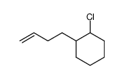 1-(but-3-en-1-yl)-2-chlorocyclohexane结构式