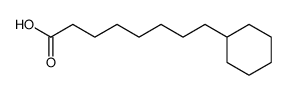 8-cyclohexyloctanoic acid Structure
