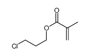 3-chloropropyl 2-methylprop-2-enoate结构式