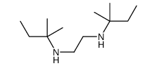 N,N'-bis(2-methylbutan-2-yl)ethane-1,2-diamine Structure