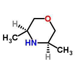 (3R,5S)-3,5-Dimethylmorpholine Structure