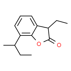 2(3H)-Benzofuranone,3-ethyl-7-(1-methylpropyl)-(9CI)结构式